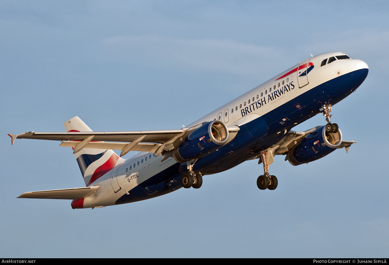 Aircraft Photo of G-TTOE | Airbus A320-232 | British Airways | AirHistory.net #296331