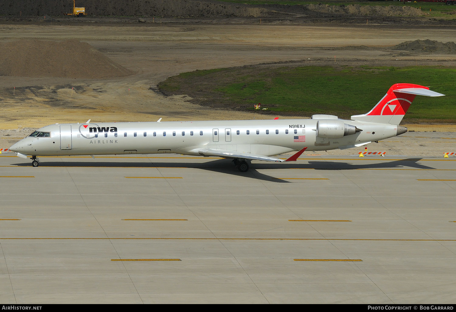 Aircraft Photo of N919XJ | Bombardier CRJ-900LR (CL-600-2D24) | NWA Airlink | AirHistory.net #296335