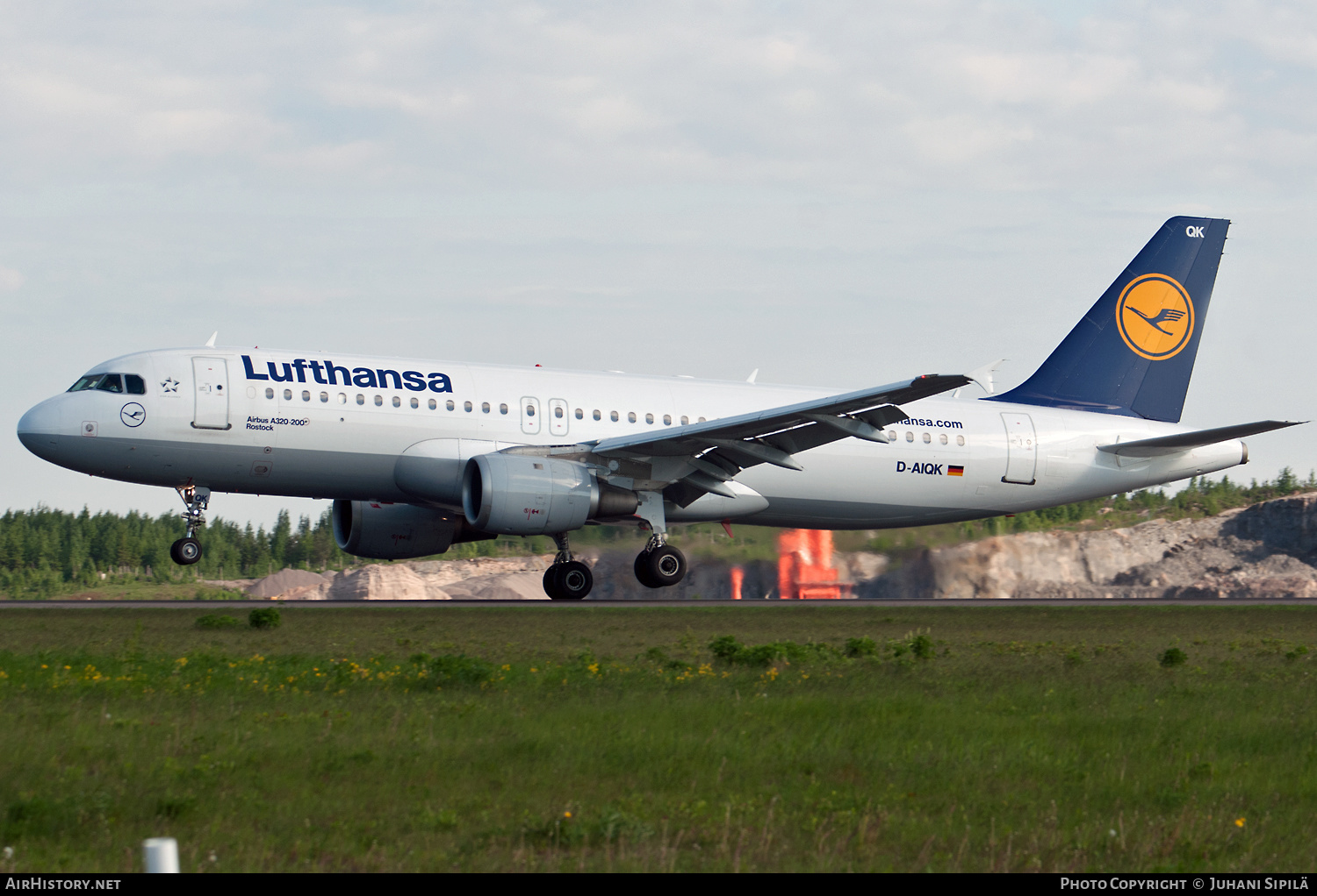 Aircraft Photo of D-AIQK | Airbus A320-211 | Lufthansa | AirHistory.net #296339
