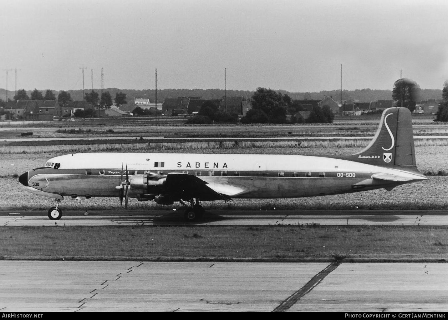 Aircraft Photo of OO-SDQ | Douglas DC-6B | Sabena | AirHistory.net #296340