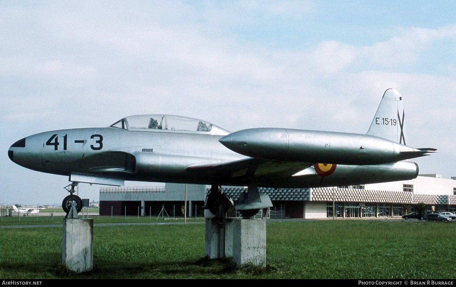 Aircraft Photo of E.15-19 | Lockheed T-33A | Spain - Air Force | AirHistory.net #296345