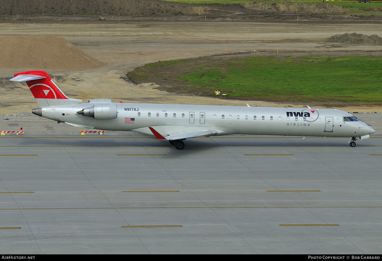 Aircraft Photo of N917XJ | Bombardier CRJ-900LR (CL-600-2D24) | NWA Airlink | AirHistory.net #296347
