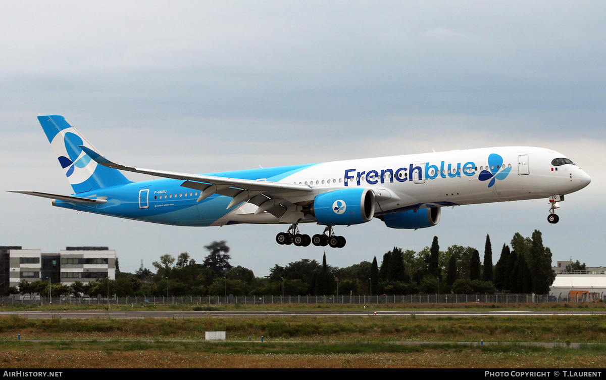 Aircraft Photo of F-HREU | Airbus A350-941 | French Blue | AirHistory.net #296351