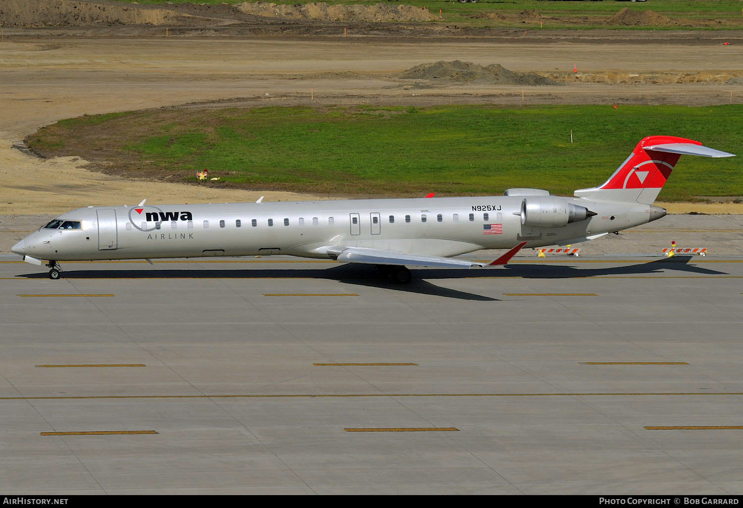 Aircraft Photo of N925XJ | Bombardier CRJ-900LR (CL-600-2D24) | NWA Airlink | AirHistory.net #296376