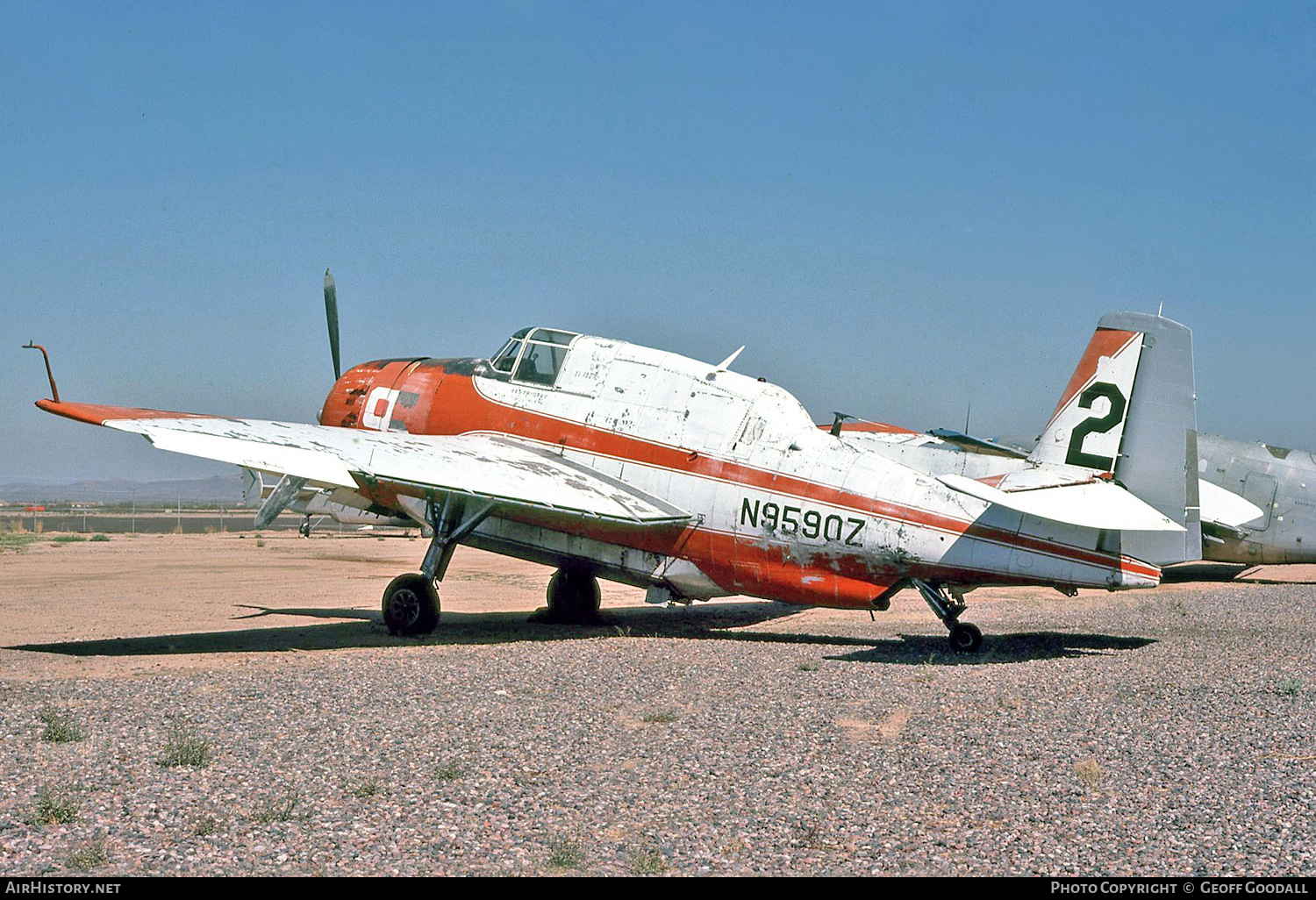 Aircraft Photo of N9590Z | Grumman TBM-3/AT Avenger | AirHistory.net #296388