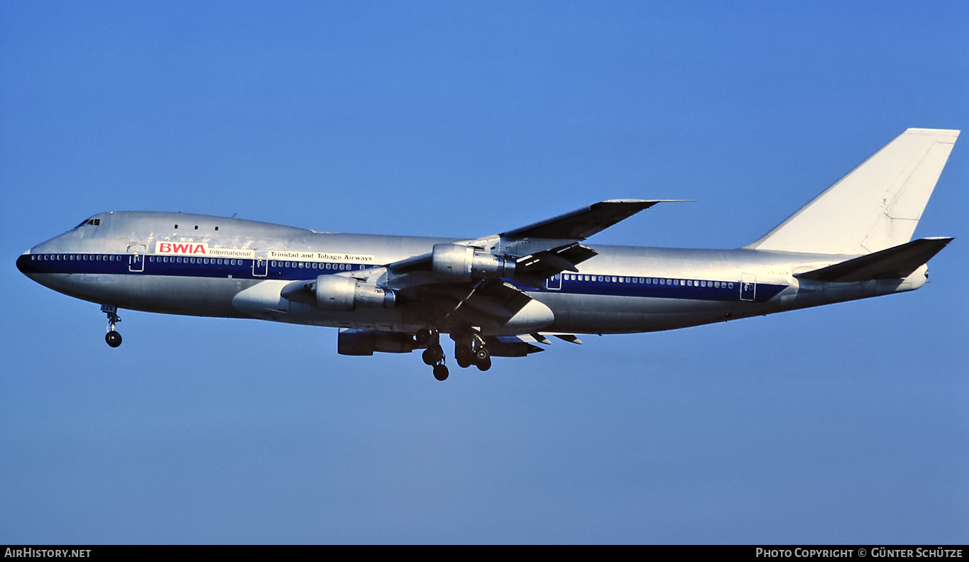 Aircraft Photo of LX-LCV | Boeing 747-123 | BWIA International - Trinidad and Tobago Airways | AirHistory.net #296392