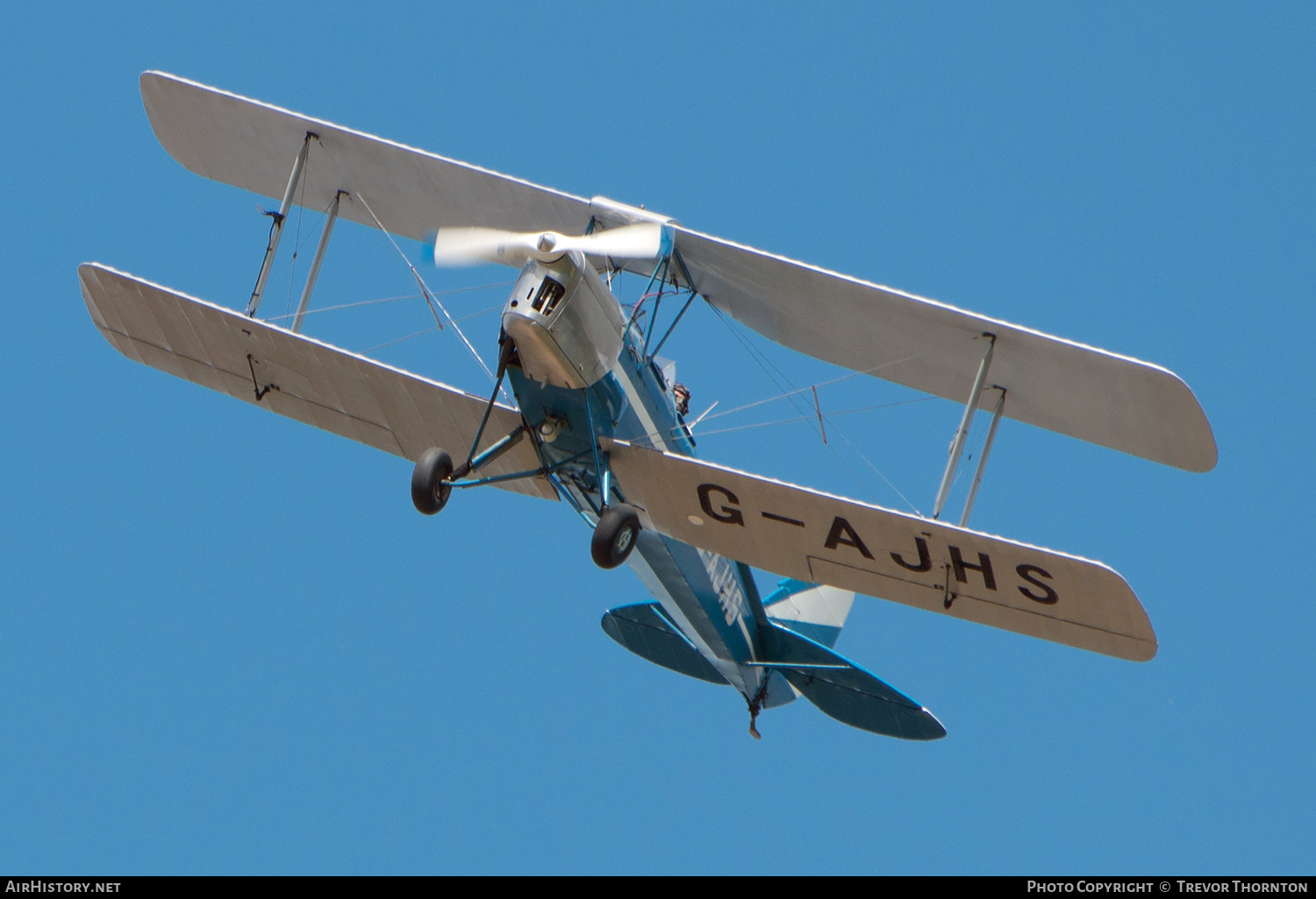 Aircraft Photo of G-AJHS | De Havilland D.H. 82A Tiger Moth II | AirHistory.net #296394