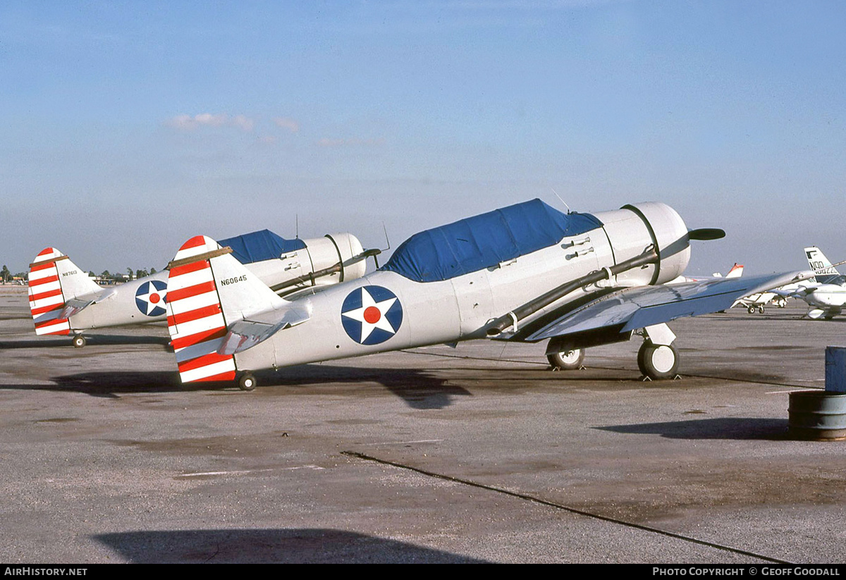 Aircraft Photo of N60645 | North American SNJ-2 Texan | AirHistory.net #296398