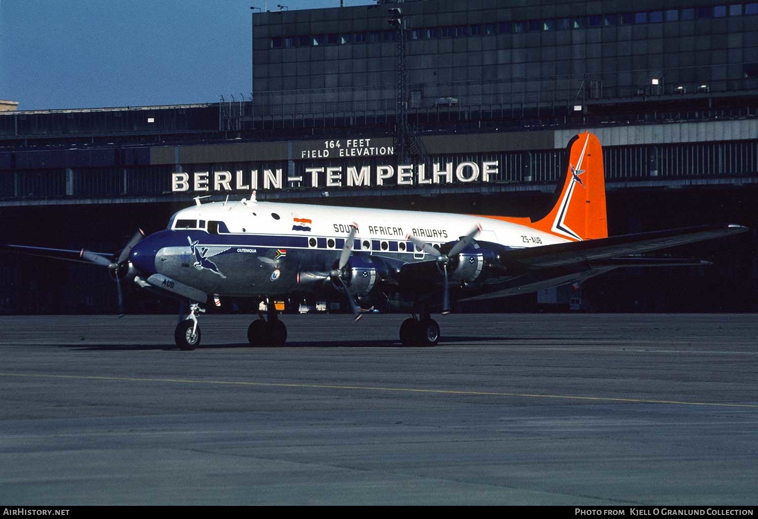 Aircraft Photo of ZS-AUB | Douglas DC-4-1009 | South African Airways - Suid-Afrikaanse Lugdiens | AirHistory.net #296399