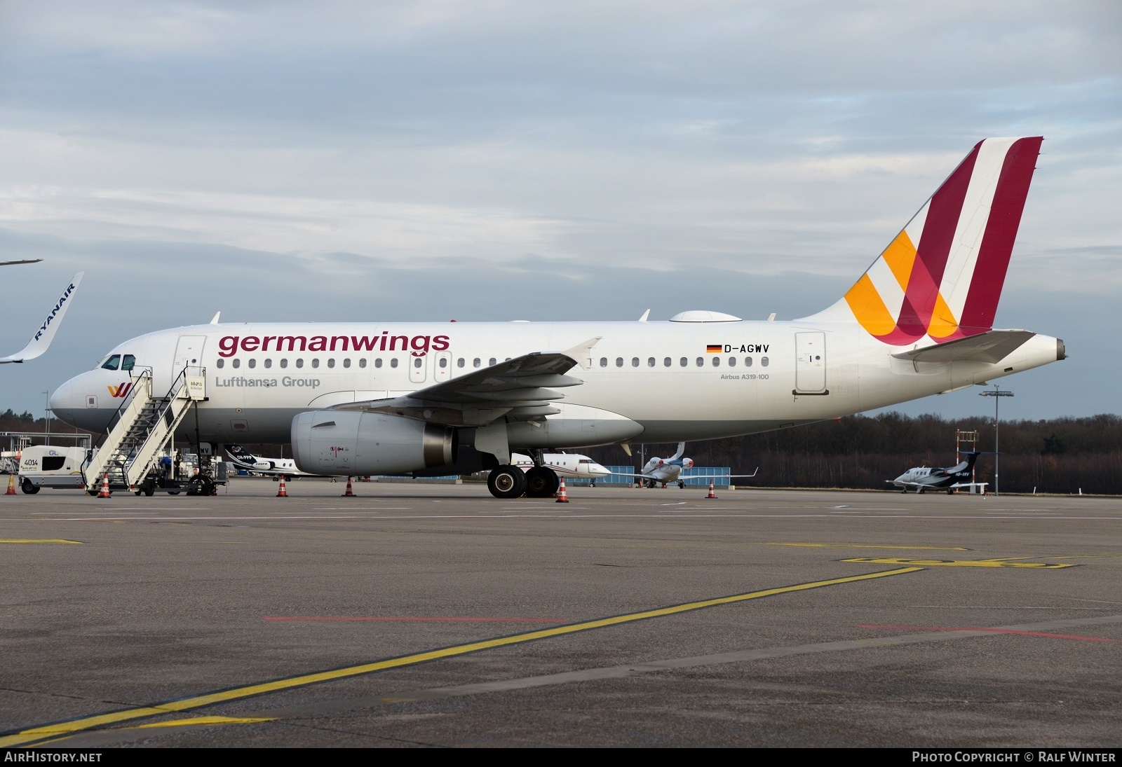 Aircraft Photo of D-AGWV | Airbus A319-132 | Germanwings | AirHistory.net #296400