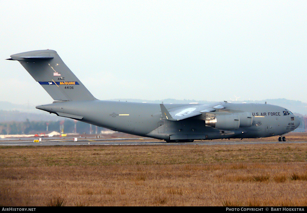 Aircraft Photo of 04-4136 / 44136 | Boeing C-17A Globemaster III | USA - Air Force | AirHistory.net #296406