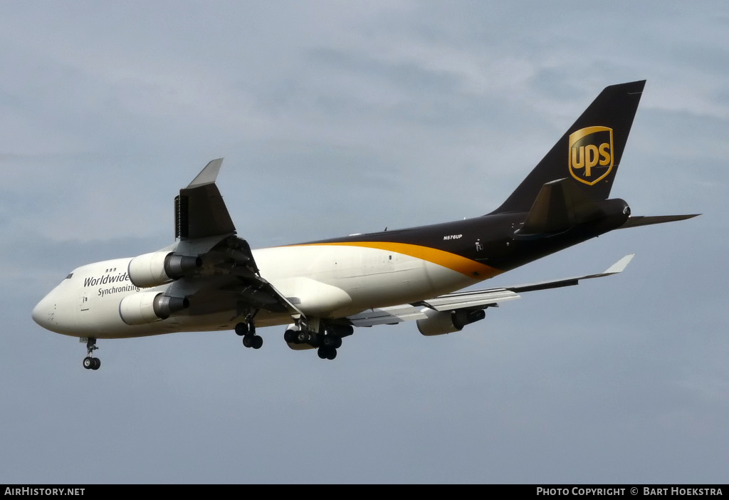 Aircraft Photo of N576UP | Boeing 747-44AF/SCD | United Parcel Service - UPS | AirHistory.net #296416