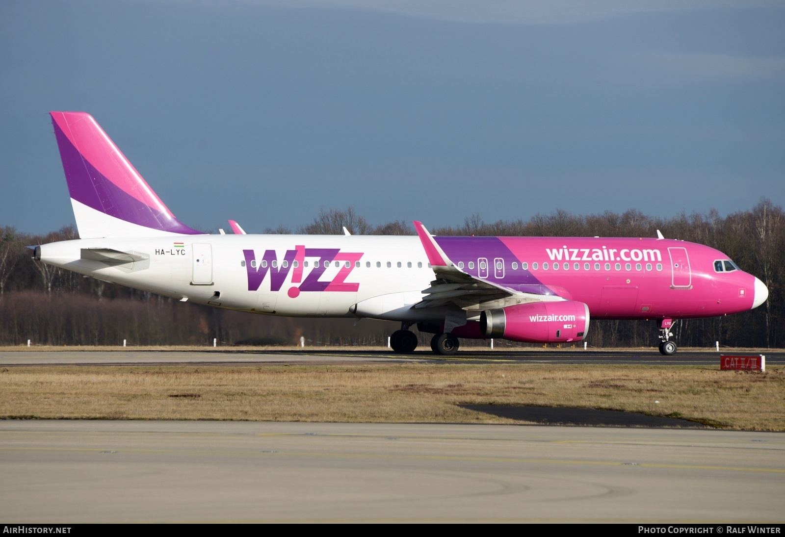 Aircraft Photo of HA-LYC | Airbus A320-232 | Wizz Air | AirHistory.net #296419