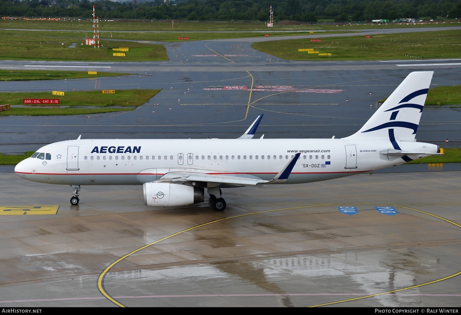 Aircraft Photo of SX-DGZ | Airbus A320-232 | Aegean Airlines | AirHistory.net #296420