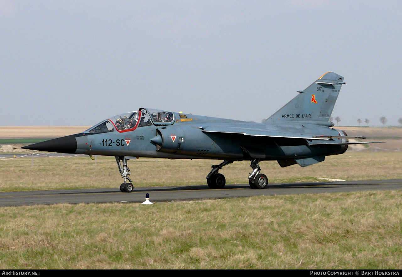 Aircraft Photo of 517 | Dassault Mirage F1B | France - Air Force | AirHistory.net #296429