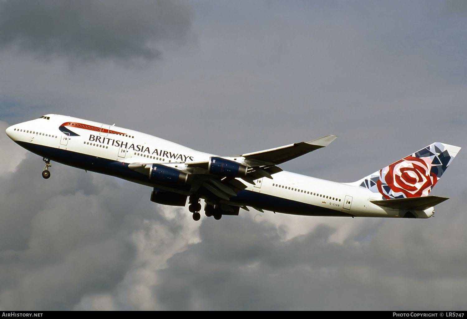 Aircraft Photo of G-CIVB | Boeing 747-436 | British Asia Airways | AirHistory.net #296442