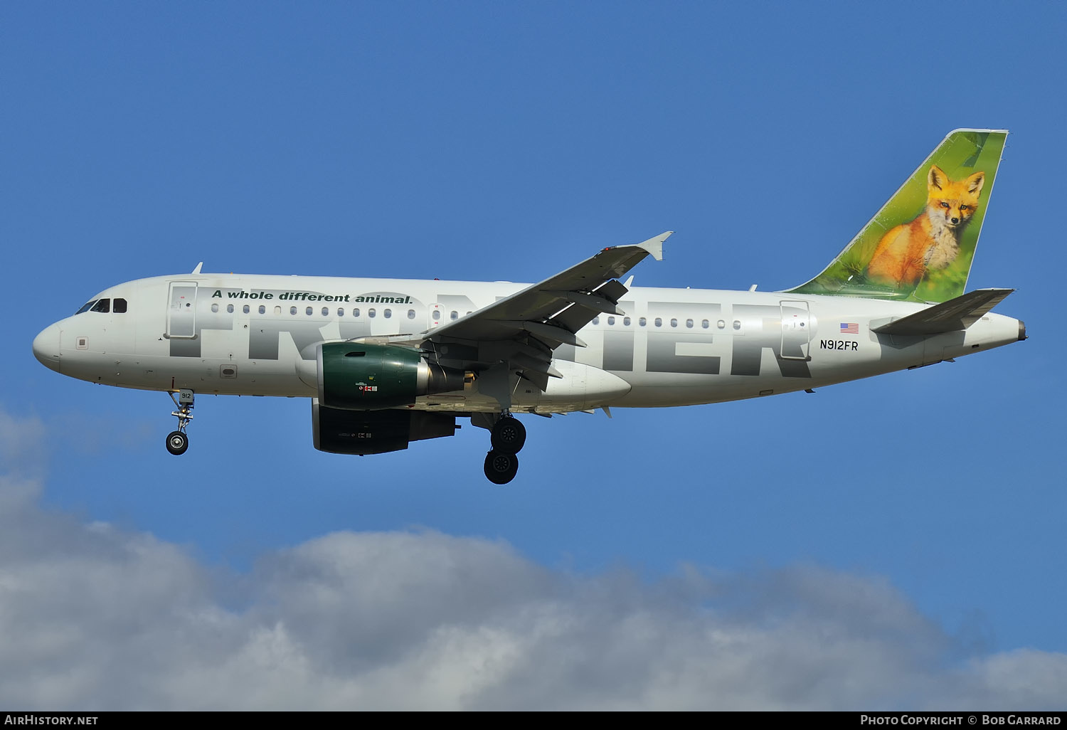 Aircraft Photo of N912FR | Airbus A319-111 | Frontier Airlines | AirHistory.net #296443