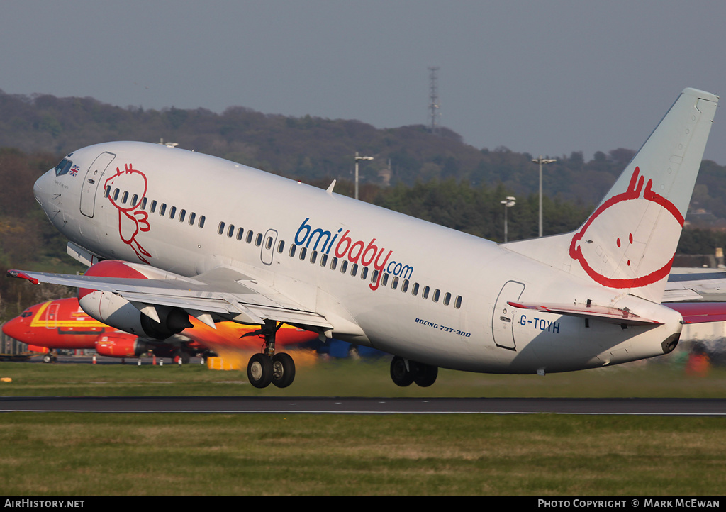 Aircraft Photo of G-TOYH | Boeing 737-36N | Bmibaby | AirHistory.net #296450