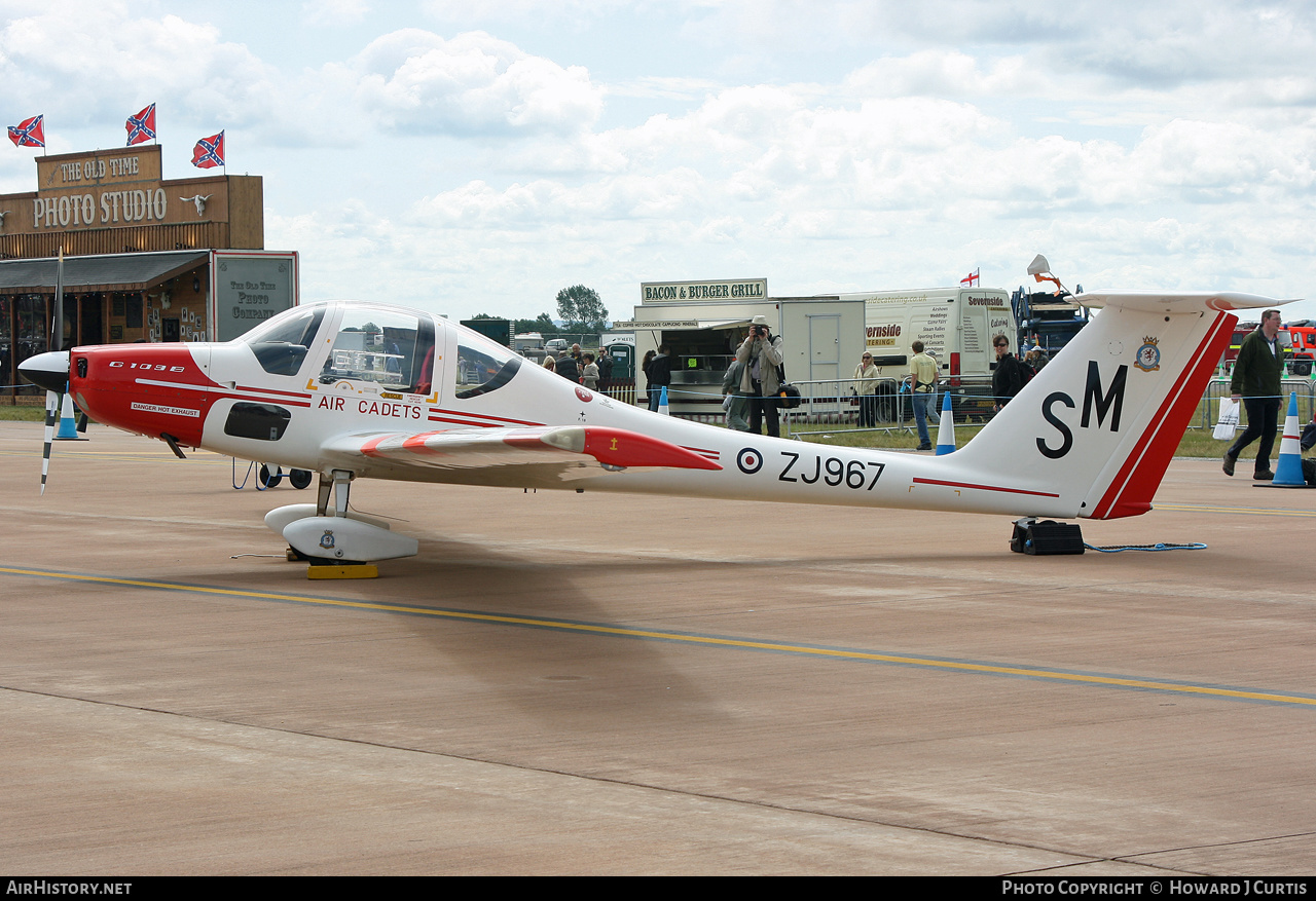 Aircraft Photo of ZJ967 | Grob G-109B Vigilant T1 | UK - Air Force | AirHistory.net #296452