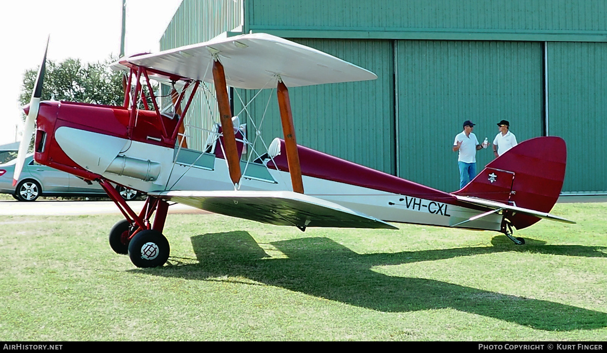 Aircraft Photo of VH-CXL | De Havilland D.H. 82A Tiger Moth | AirHistory.net #296458