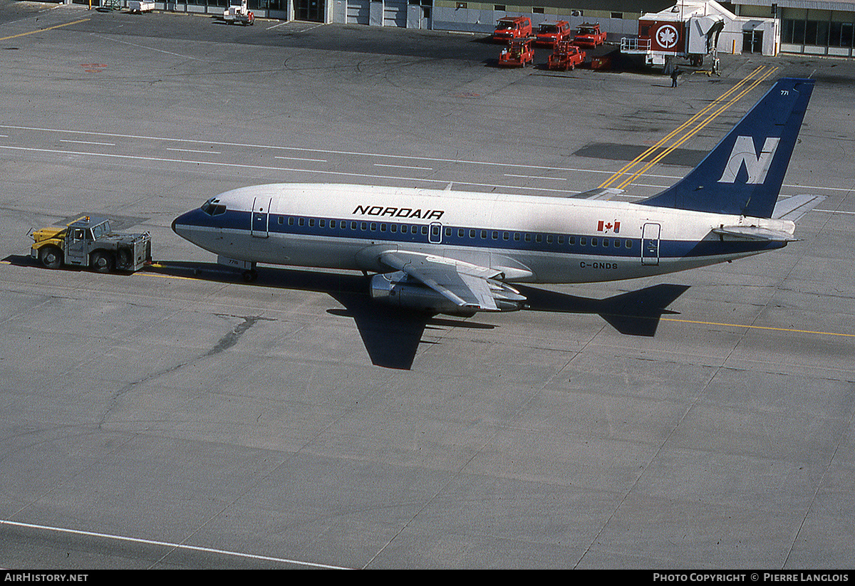 Aircraft Photo of C-GNDS | Boeing 737-2Q8/Adv | Nordair | AirHistory.net #296466