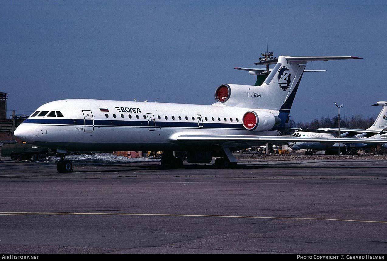 Aircraft Photo of RA-42364 | Yakovlev Yak-42D | Volga Avia | AirHistory.net #296487