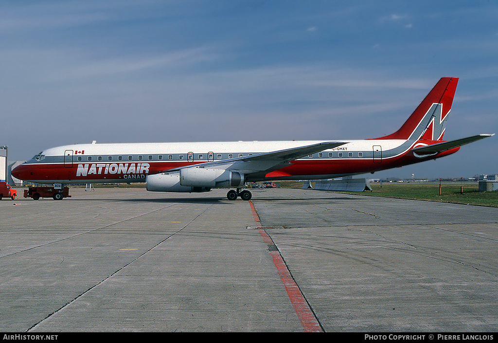 Aircraft Photo of C-GMXY | McDonnell Douglas DC-8-62 | Nationair | AirHistory.net #296492