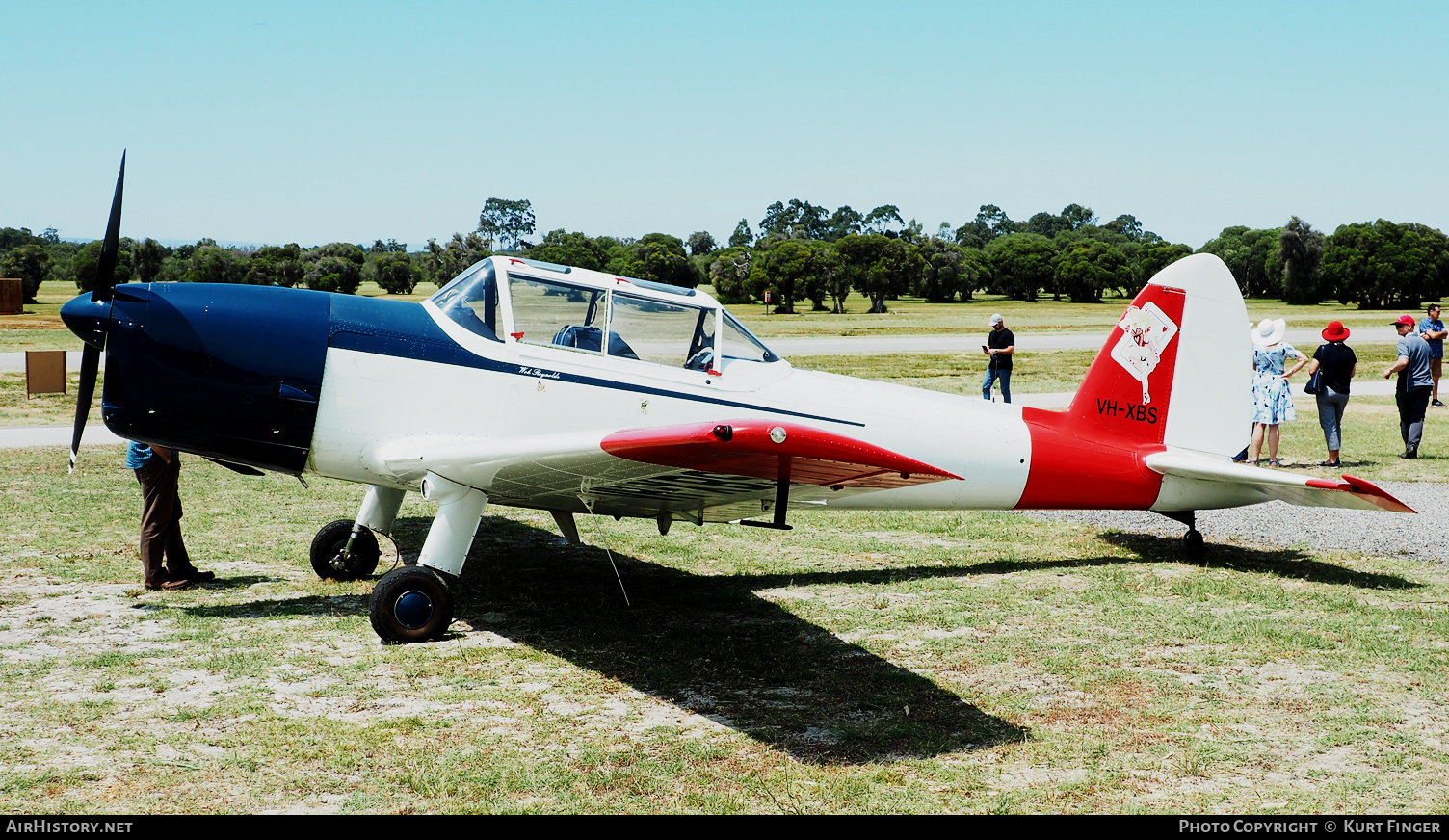 Aircraft Photo of VH-XBS | De Havilland Canada DHC-1 Chipmunk Mk22 | AirHistory.net #296495