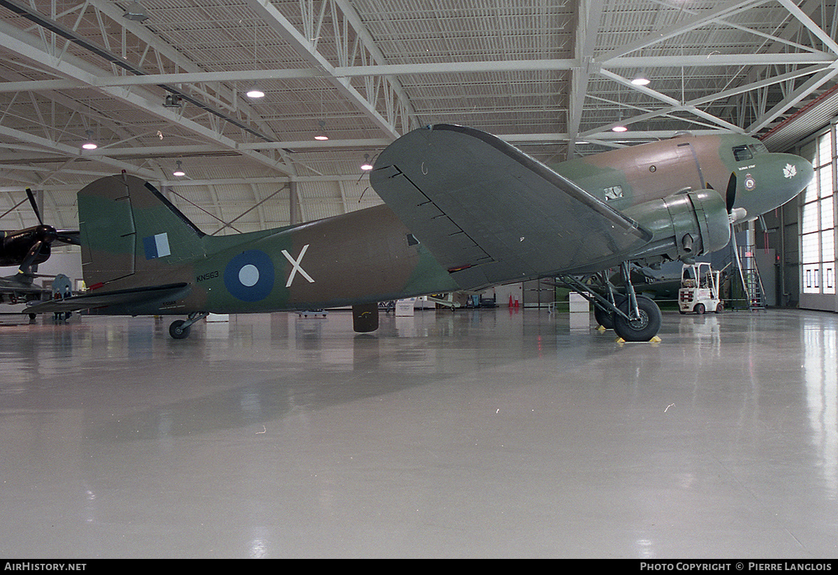 Aircraft Photo of C-GDAK / KN563 | Douglas DC-3-201B | Canadian Warplane Heritage | UK - Air Force | AirHistory.net #296496