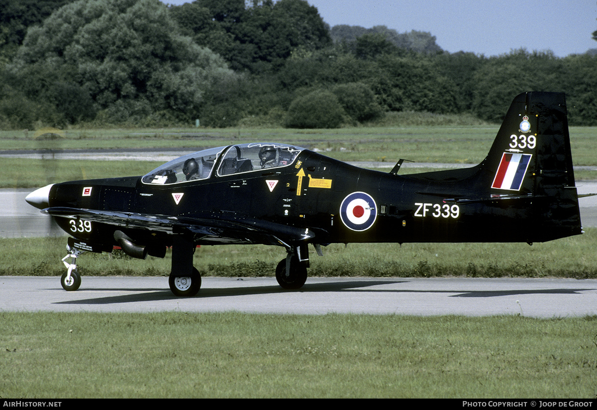 Aircraft Photo of ZF339 | Short S-312 Tucano T1 | UK - Air Force | AirHistory.net #296497