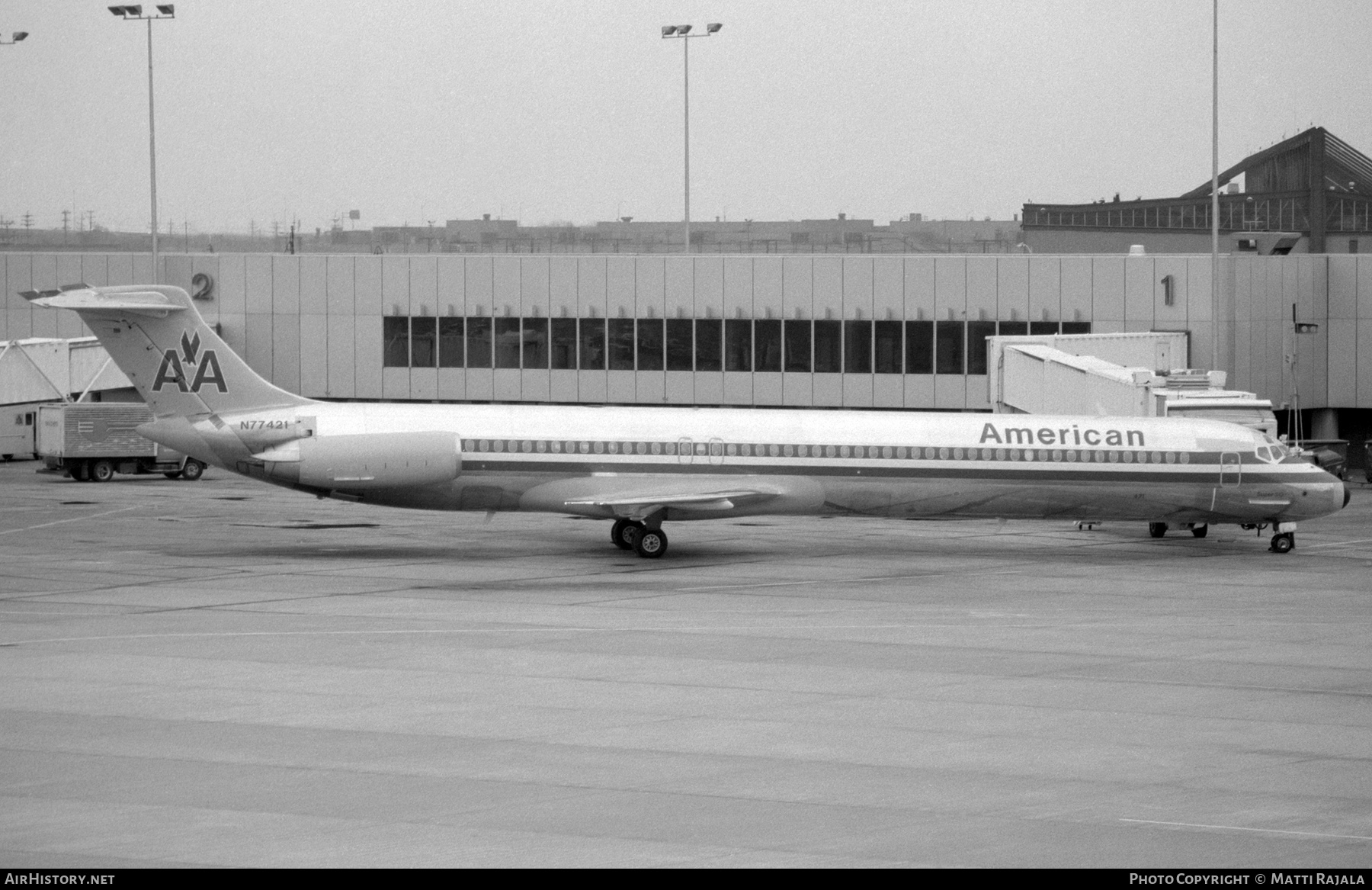 Aircraft Photo of N77421 | McDonnell Douglas MD-82 (DC-9-82) | American Airlines | AirHistory.net #296500