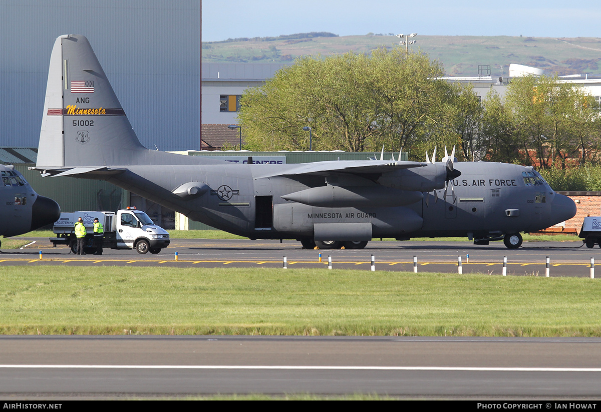 Aircraft Photo of 95-1002 / 51002 | Lockheed C-130H Hercules | USA - Air Force | AirHistory.net #296506