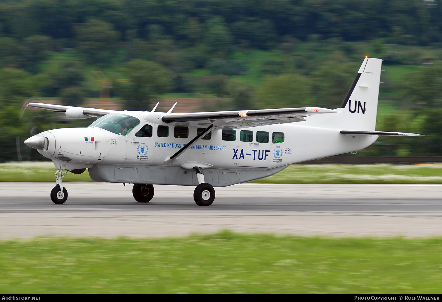 Aircraft Photo of XA-TUF | Cessna 208B Grand Caravan | United Nations Humanitarian Air Service | AirHistory.net #296508