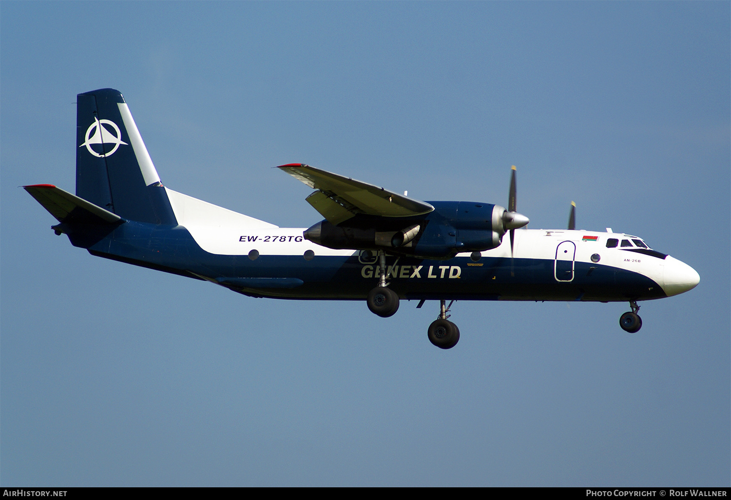 Aircraft Photo of EW-278TG | Antonov An-26B | Genex | AirHistory.net #296509