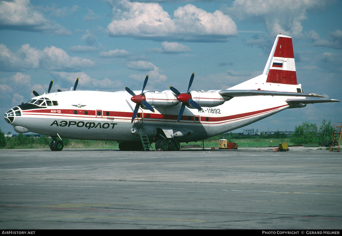 Aircraft Photo of RA-11892 | Antonov An-12BP | Aeroflot | AirHistory.net #296516