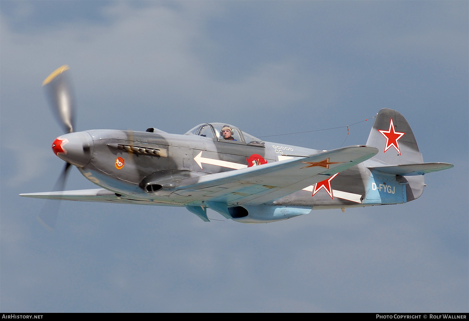 Aircraft Photo of D-FYGJ | Yakovlev Yak-3M | Soviet Union - Air Force | AirHistory.net #296525