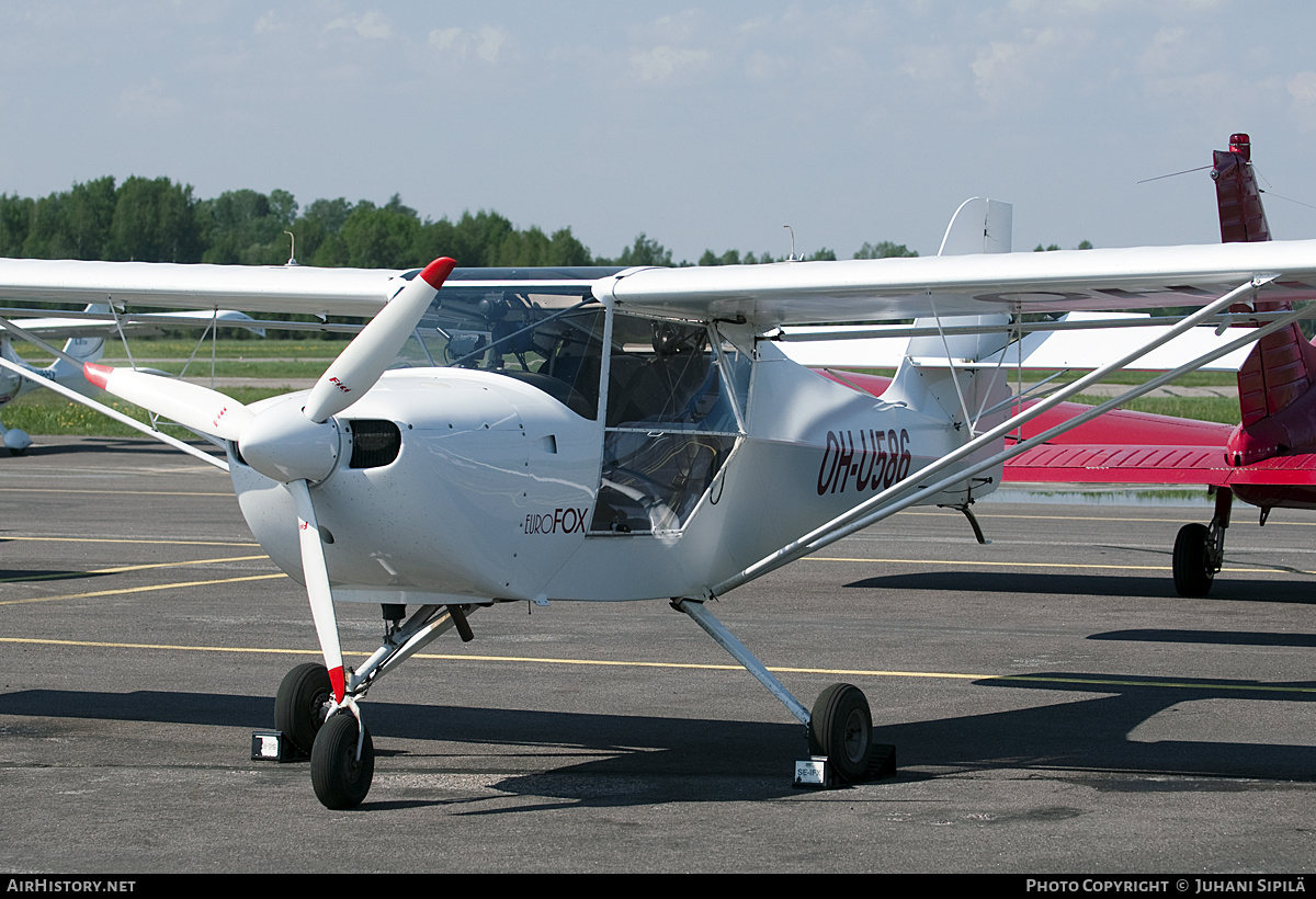 Aircraft Photo of OH-U586 | Aeropro Eurofox 3K | AirHistory.net #296534