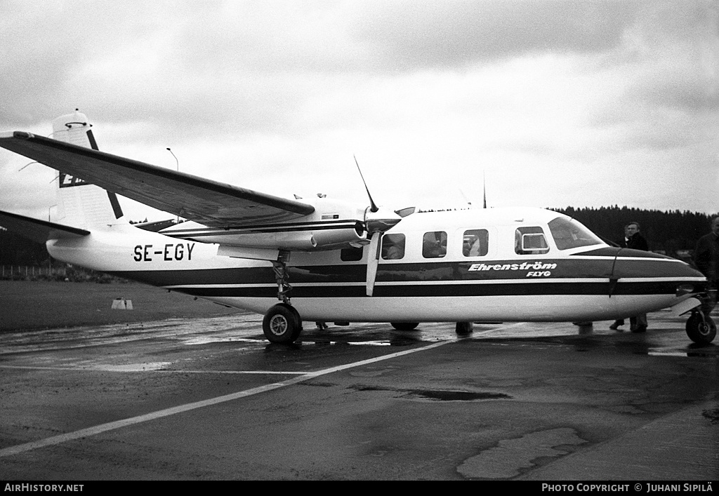 Aircraft Photo of SE-EGY | Aero Commander 680FL Grand Commander | Ehrenström Flyg | AirHistory.net #296539