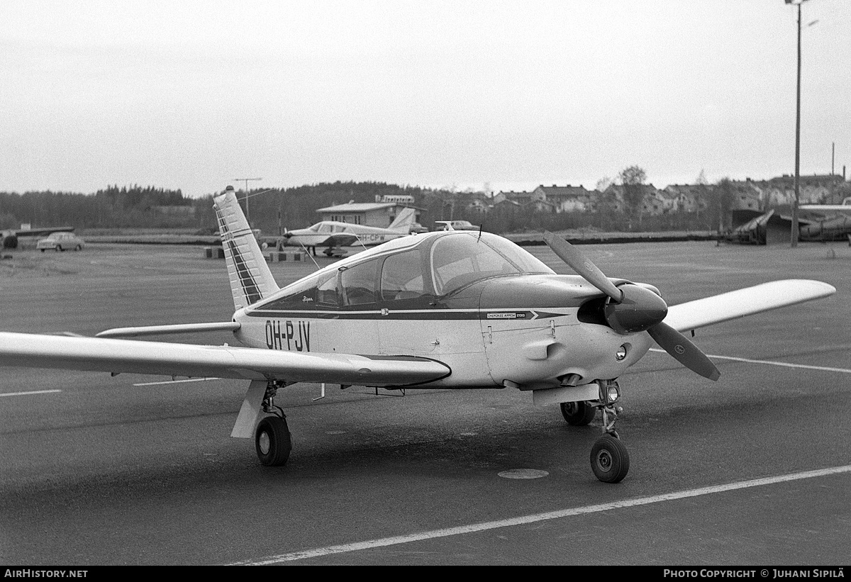 Aircraft Photo of OH-PJV | Piper PA-28R-200 Cherokee Arrow | AirHistory.net #296549