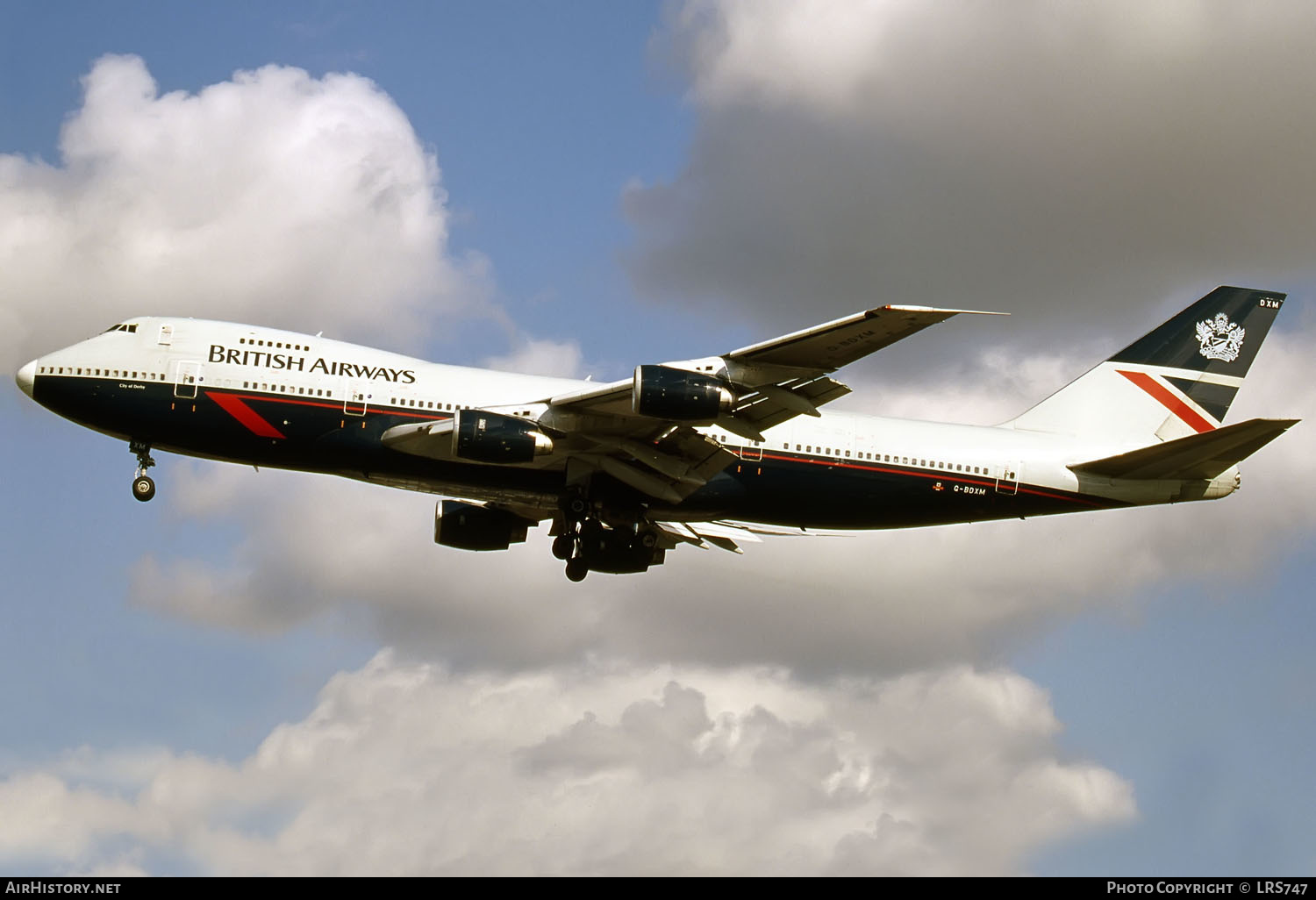 Aircraft Photo of G-BDXM | Boeing 747-236BM | British Airways | AirHistory.net #296558