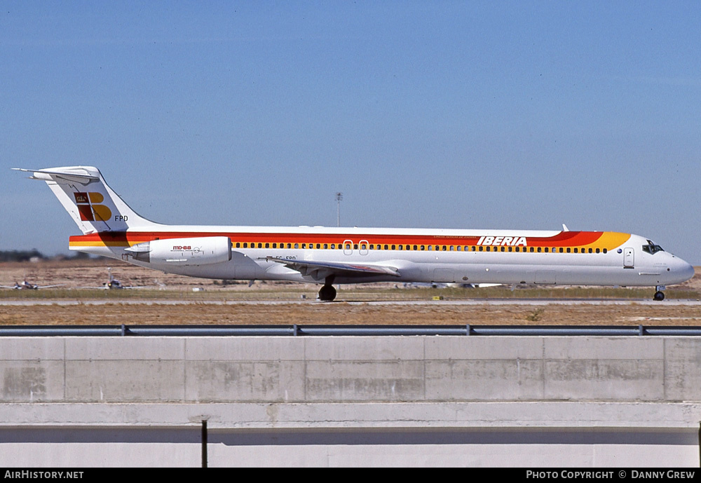 Aircraft Photo of EC-FPD | McDonnell Douglas MD-88 | Iberia | AirHistory.net #296561