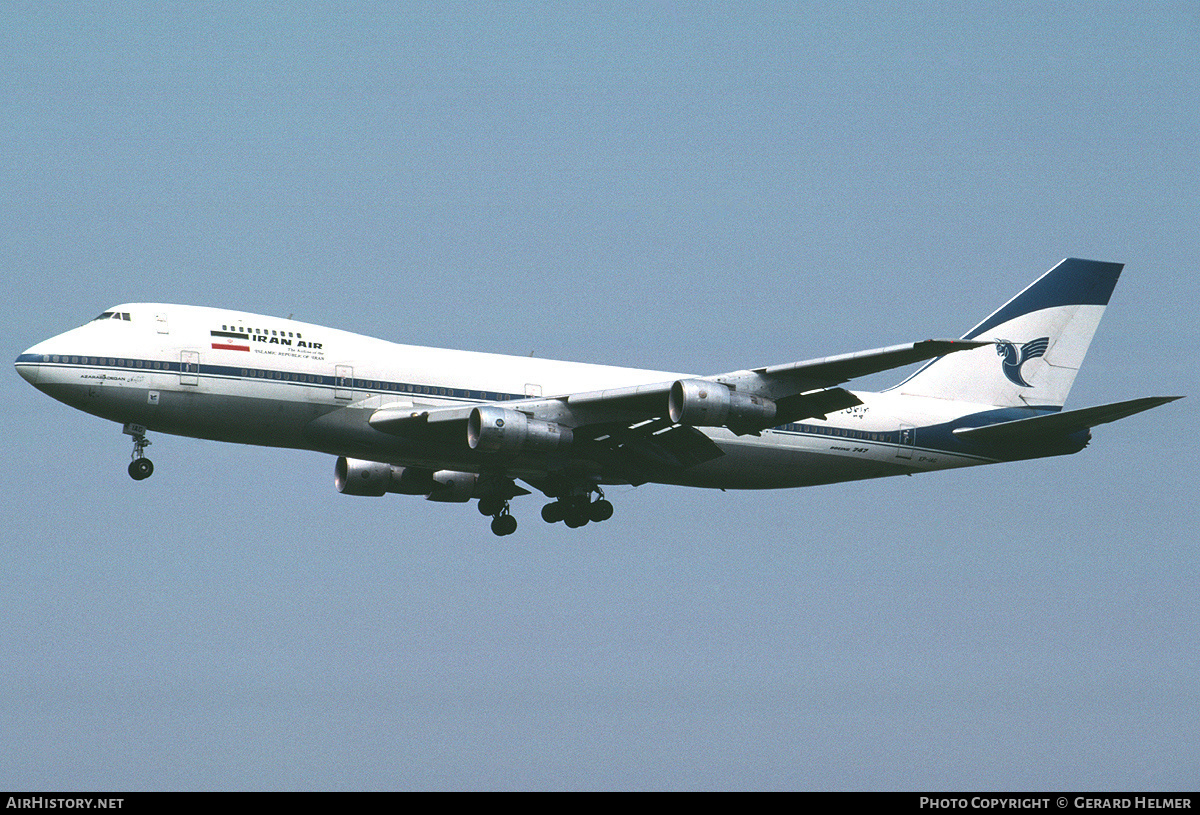 Aircraft Photo of EP-IAG | Boeing 747-286BM | Iran Air | AirHistory.net #296569