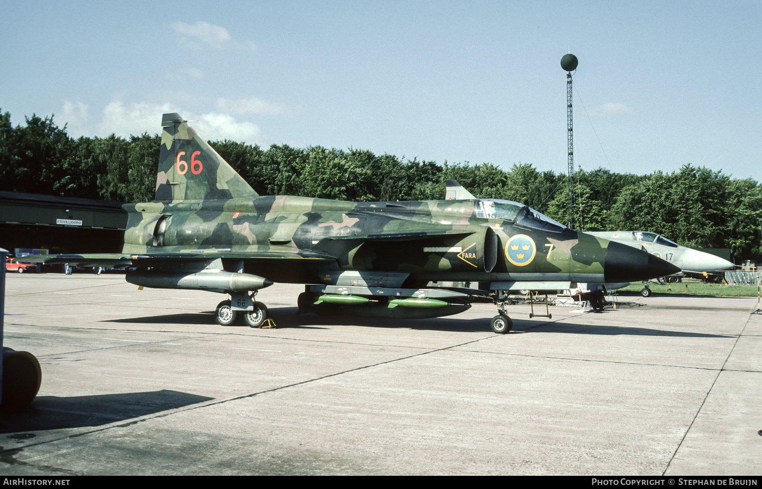 Aircraft Photo of 37066 | Saab JA37 Viggen | Sweden - Air Force | AirHistory.net #296575