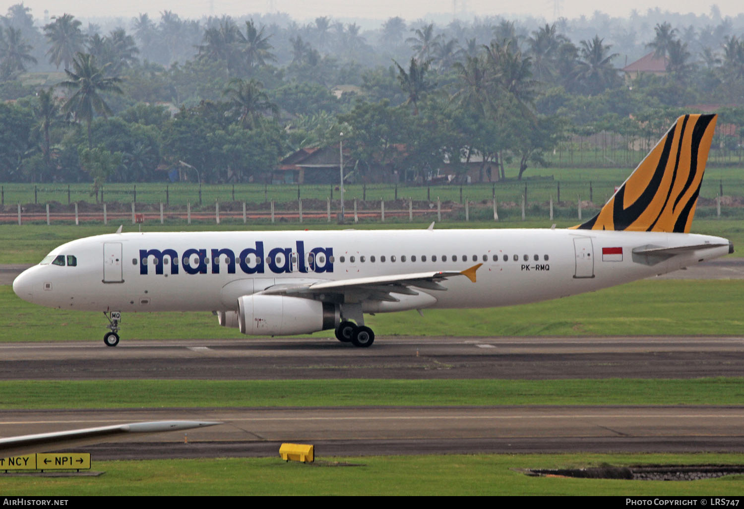 Aircraft Photo of PK-RMQ | Airbus A320-232 | Mandala Airlines | AirHistory.net #296578