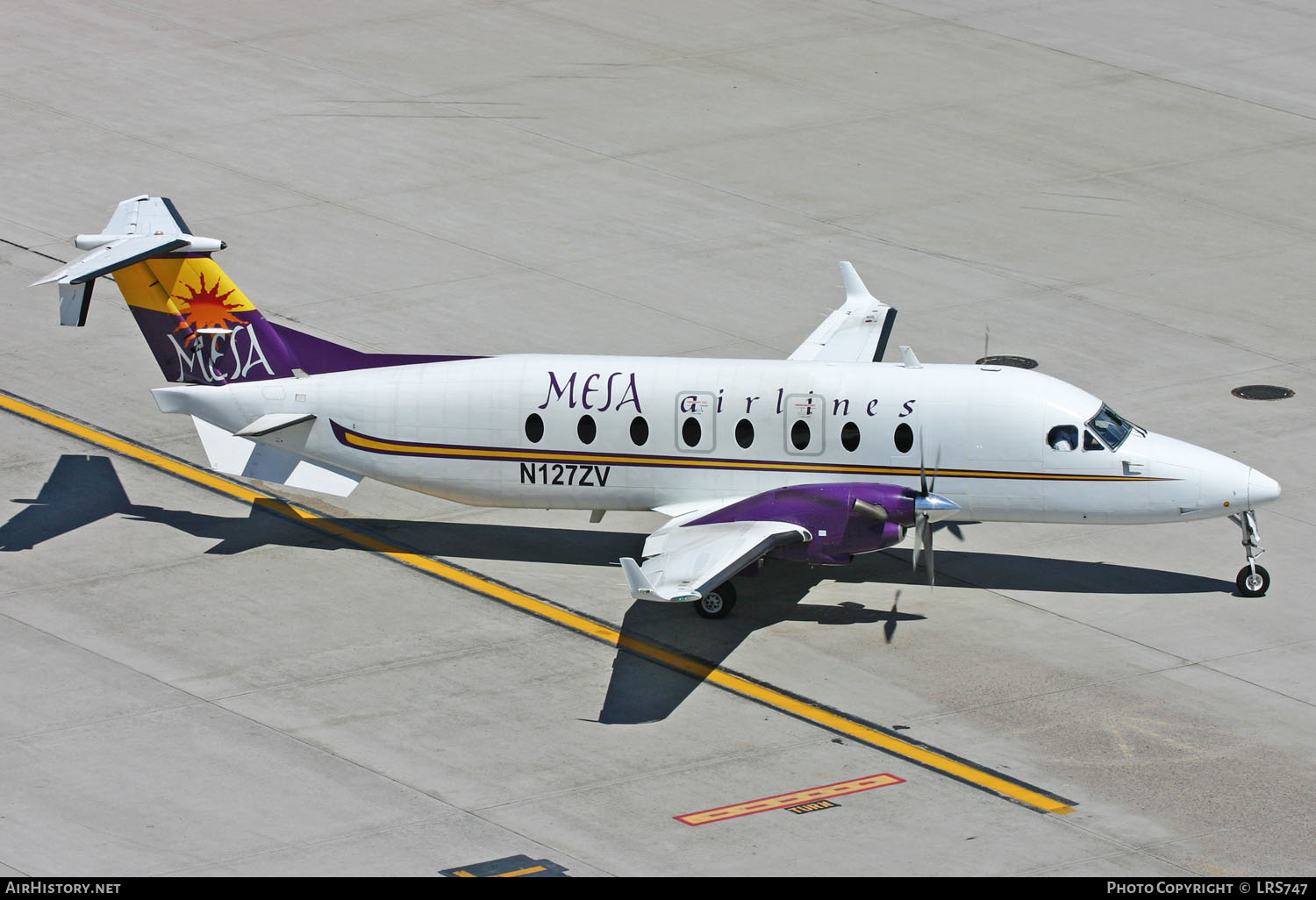 Aircraft Photo of N127ZV | Beech 1900D | Mesa Airlines | AirHistory.net #296591