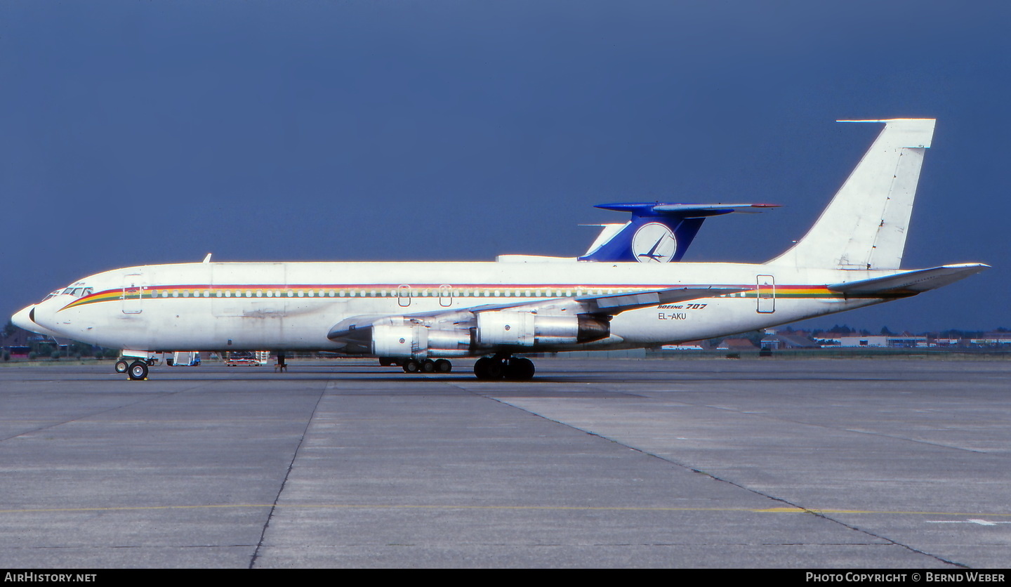 Aircraft Photo of EL-AKU | Boeing 707-347C | AirHistory.net #296601