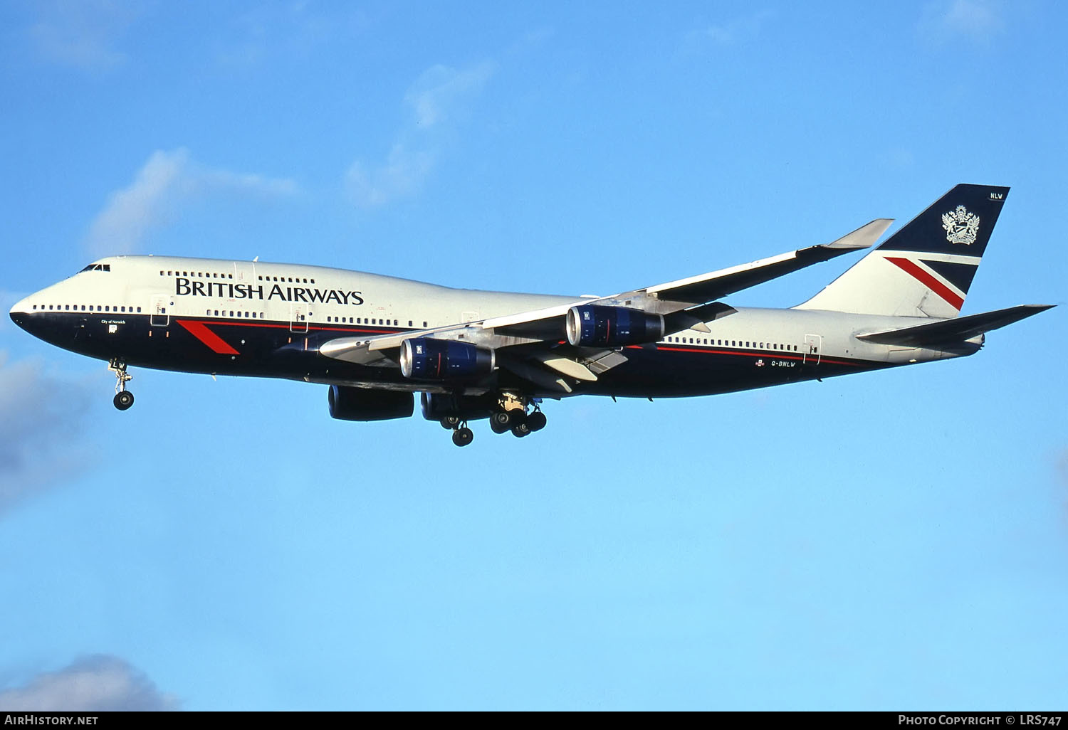 Aircraft Photo of G-BNLW | Boeing 747-436 | British Airways | AirHistory.net #296606