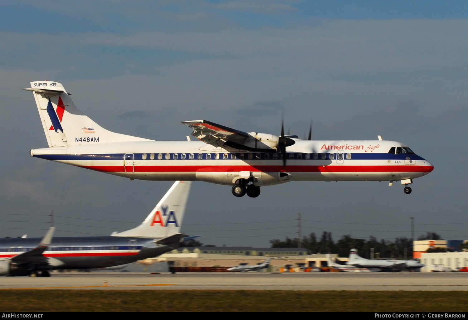 Aircraft Photo of N448AM | ATR ATR-72-212 | American Eagle | AirHistory.net #296608