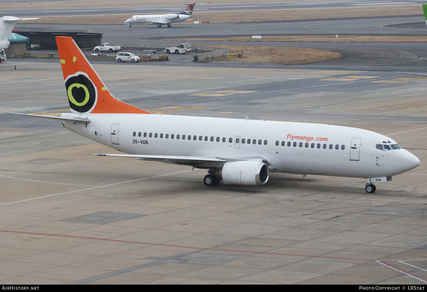 Aircraft Photo of ZS-VDB | Boeing 737-31L | Mango Airlines | AirHistory.net #296613