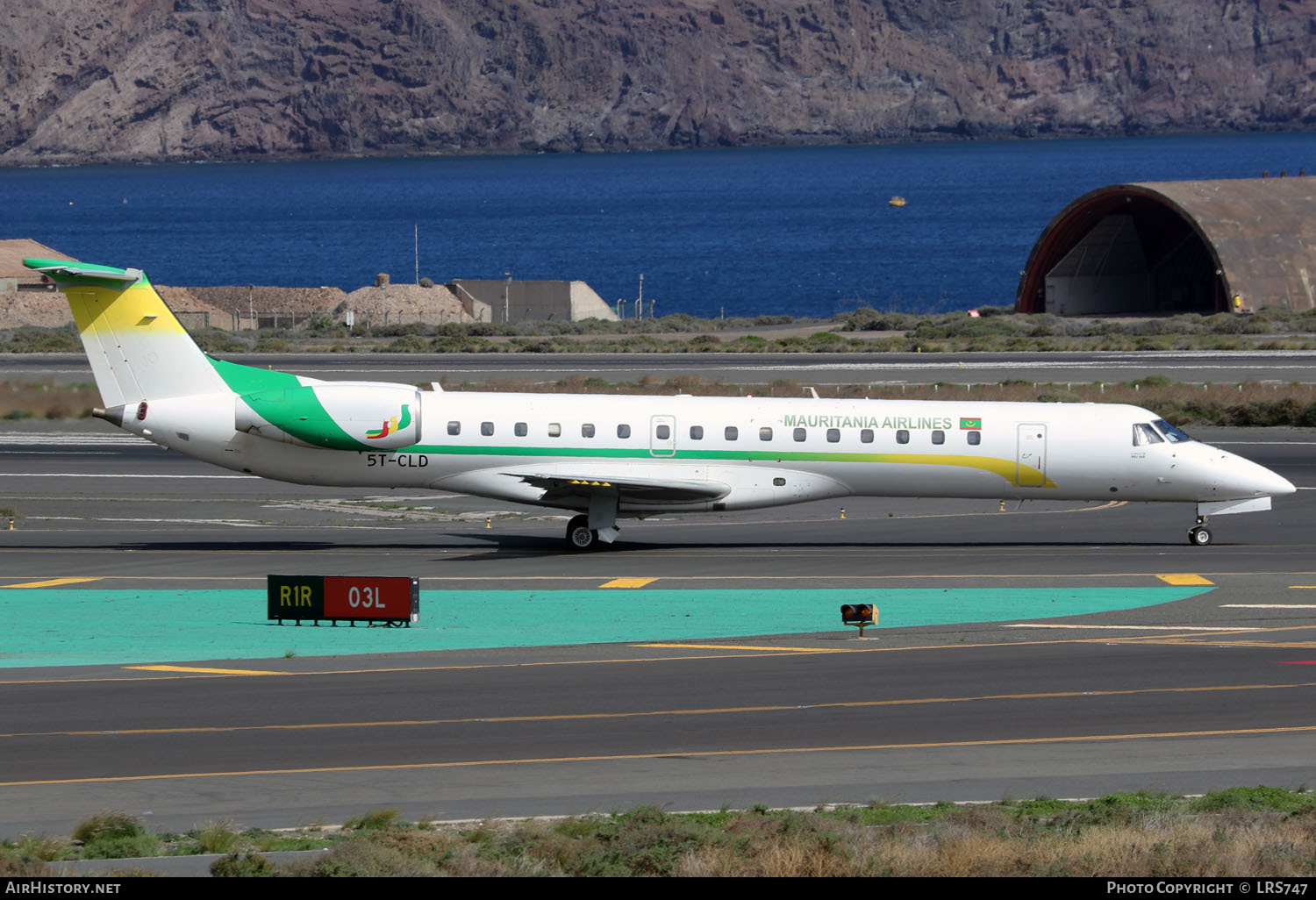 Aircraft Photo of 5T-CLD | Embraer ERJ-145LR (EMB-145LR) | Mauritania Airlines | AirHistory.net #296617